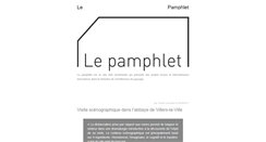 Desktop Screenshot of lepamphlet.com