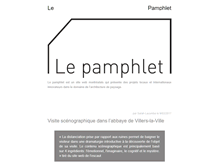 Tablet Screenshot of lepamphlet.com